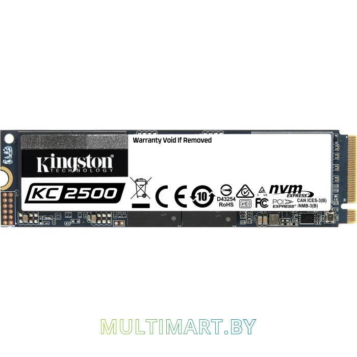 SSD диск Kingston KC2500 2TB (SKC2500M8/2000G)